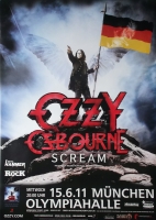 OSBOURNE, OZZY - BLACK SABBATH - 2011 - In Concert - Poster - Mnchen