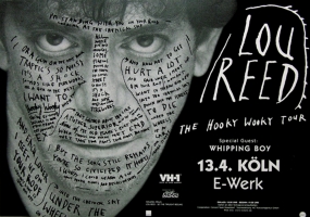 REED, LOU - VELVET UNDERGROUND - 1996 - Live In Concert - Poster - Kln