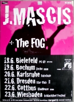 J.MASCIS & THE FOG - DINOSAUR JR - 2000 - Tourplakat - More Light - Tourposter