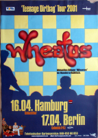 WHEATUS - 2001 - Live In Concert - Teenage Dirtbag Tour - Poster - Hamburg