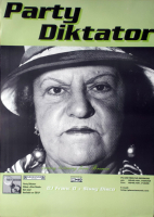 PARTY DIKTATOR - 1996 - Plakat - Live In Concert - Dive Bomb Tour - Poster