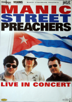 MANIC STREET PREACHERS - 2001 - Tourplakat - Know your Enemy - Tourposter