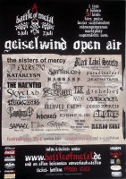 GEISELWIND OPEN AIR - 2007 - In Concert - Sisters of Mercy - In Extremo - Poster