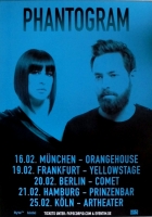 PHANTOGRAM - 2012 - Plakat - Live In Concert - Nightlife Tour - Poster