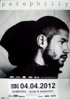 PHILLY, PETE - 2014 - Konzertplakat - One - Tourposter - Hamburg
