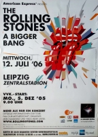 ROLLING STONES - 2006-07-12 - Plakat - Bigger Bang - Poster - Leipzig (Z)