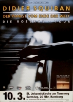 SQUIBAN, DIDIER - 2001 - Live In Concert - Die Rozbras Tour - Poster - Hamburg