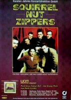 SQUIRREL NUT ZIPPERS - 1998 - In Concert - Perennial Favorites Tour - Poster