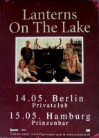 LANTERNS ON THE LAKE - 2011 - In Concert - Gracious Tide Tour - Poster