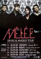 MELLE - 2008 - Live In Concert - Devils & Angels Tour - Poster