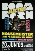 ELECTRIC BOOM BASH - 2009 - Plakat - Boysnoize - Poster - Hamburg