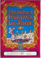UNCLAIMED - 1987- Plakat - Fourgiven - Concert - Lee Joseph - Poster - Berlin