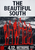 BEAUTIFUL SOUTH - 1990 - In Concert - Choke - Poster - Berlin