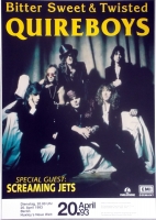 QUIREBOYS - 1993 - In Concert - Bitter Sweet Tour - Poster - Berlin