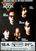 OREO MOON - 1983 - Konzertplakat - Walk dont Scream - Tourposter - Berlin