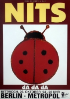 NITS - 1994 - In Concert - Da Da Da Tour - Poster - Berlin