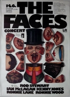 FACES - 1973 - Plakat - Rod Stewart - Günther Kieser - Poster - Offenbach