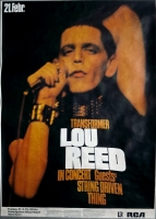 REED, LOU - 1975 - Plakat - Gnther Kieser - Poster - Mannheim