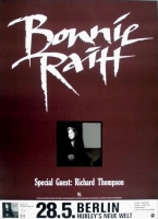 RAITT, BONNIE - 1992 - In Concert - Longing in their...Tour - Poster - Berlin