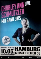 SCHMUTZLER, CHARLEY ANN - 2015 - In Concert - Live Tour - Poster - Hamburg
