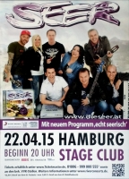 SEER - 2015 - Plakat - In Concert Tour - Poster - Hamburg
