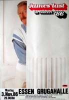 LAST, JAMES - 1986 - Plakat - In Concert Tour - Poster - Essen