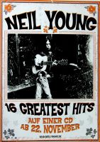YOUNG, NEIL - 2004 - Promotion - Plakat - Greatest Hits - Poster
