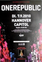 ONEREPUBLIC - 2010 - Konzertplakat - Concert - Waking Up - Tourposter - Hannover