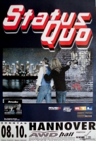 STATUS QUO - 2005 - Konzertplakat - Party Aint Over Yet - Tourposter - Hannover