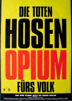 TOTEN HOSEN - 1996 - Promotion - Plakat - Opium frs Volk - Poster