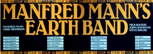 MANFRED MANN - 1986 - Live In Concert - Criminal Tango Tour - Poster