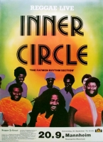 INNER CIRCLE - 1979 - Plakat - Fatmen Rhythm - Tourposter - Mannheim