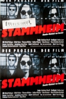 STAMMHEIM - Die Baader-Meinhof-Gruppe vor Gericht - 1986 - Poster