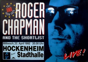 CHAPMAN, ROGER - 1992 - Konzertplakat - Concert - Uno - Tourposter- Hockenheim
