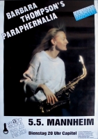 THOMPSON, BARBARA - 1986 - Plakat - Dave Ball - Soft Cell - Poster - Mannheim