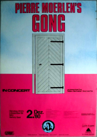 GONG - PIERRE MOERLEN - 1980 - Live In Concert - Poster - Kln - A