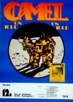 CAMEL - 1976 - Plakat - In Concert - Moonshadess Tour - Poster - Mannheim