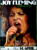 FLEMING, JOY - 1975 - Konzertplakat - In Concert - Tourposter - Dsseldorf