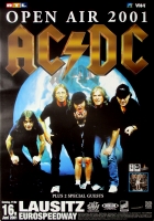 AC/DC - ACDC - 2001 - In Concert - Stiff Upper Lipp Tour - Poster - Lausitz