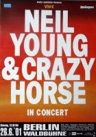 YOUNG, NEIL - 2001 - Plakat - In Concert Tour - Poster - Berlin