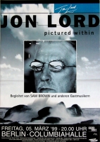 LORD, JON - DEEP PURPLE - 1999 - In Concert - Pictured Tour - Poster - Berlin