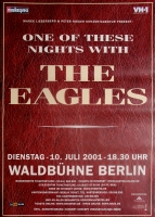 EAGLES, THE - 2001 - Live In Concert - One Of These.. Tour - Poster - Berlin C