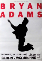 ADAMS, BRYAN - 1996 - Pakat - In Concert Tour - Poster - Berlin