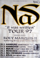 NAS - 1997 - Plakat - Live In Concert - It was Written Tour - Poster
