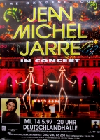JARRE, JEAN MICHEL - 1997 - In Concet - Oxygene Tour - Poster - Berlin