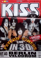 KISS - 1999 - Live In Concert - Psycho Circus Tour - Poster - Berlin - A0