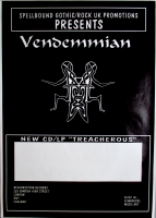 VENDEMMIAN - 1995 - Tourplakat - Concert - Treacherous - Tourposter