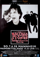 ROLLING STONES - 1998-06-07 - Plakat - Bridges to - Poster - Mannheim (G)