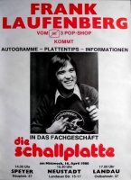 LAUFENBERG, FRANK - 1980 - Plakat - Die Schallplatte - Poster - Speyer
