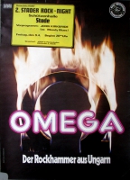 OMEGA - 1976 - Plakat - In Concert - Time Robber Tour - Poster - Stade